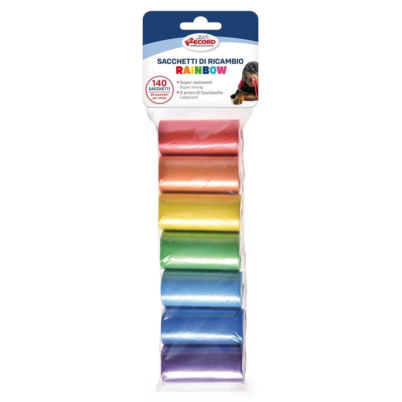 RF Vrečke za pasje iztrebke Mini, 7 rol po 20 vrečk (20 x 26 cm) 140/1