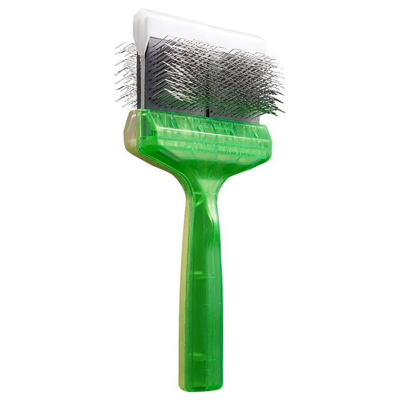 ActiVet DUO PRO četka SILCOATER zelena/zlatna