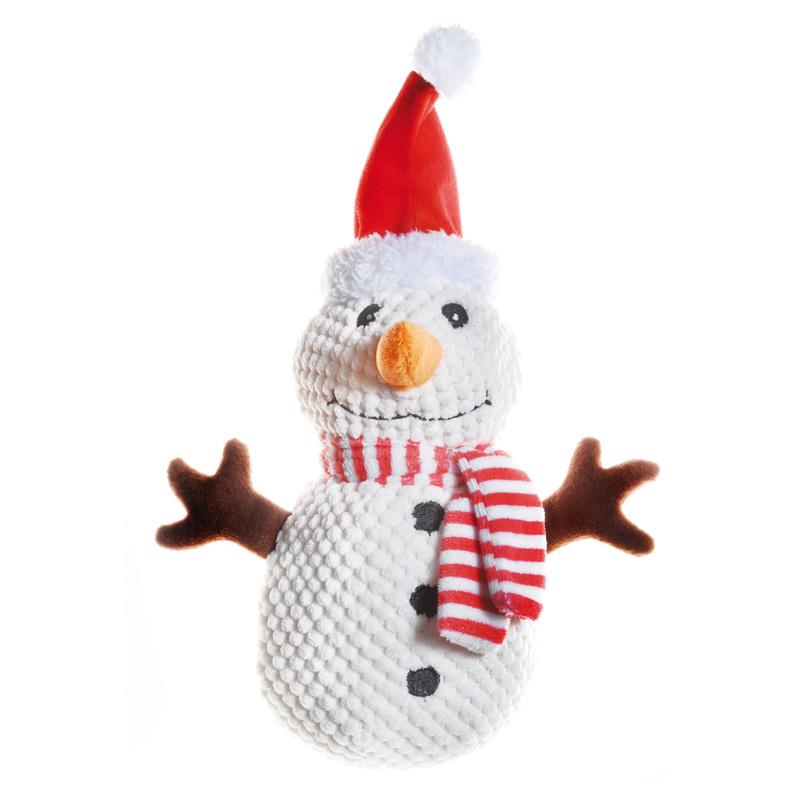 RF Igrača piskajoča plišasti Snežak 25 cm