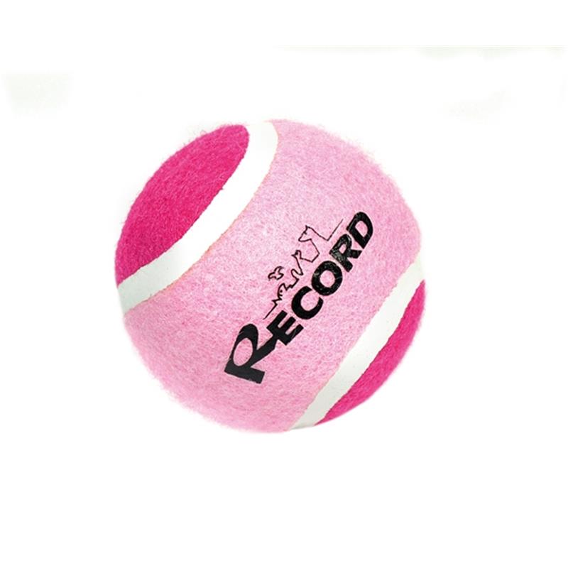 RF Fun teniška žogica za pse guma/filc, roza 6,4 cm