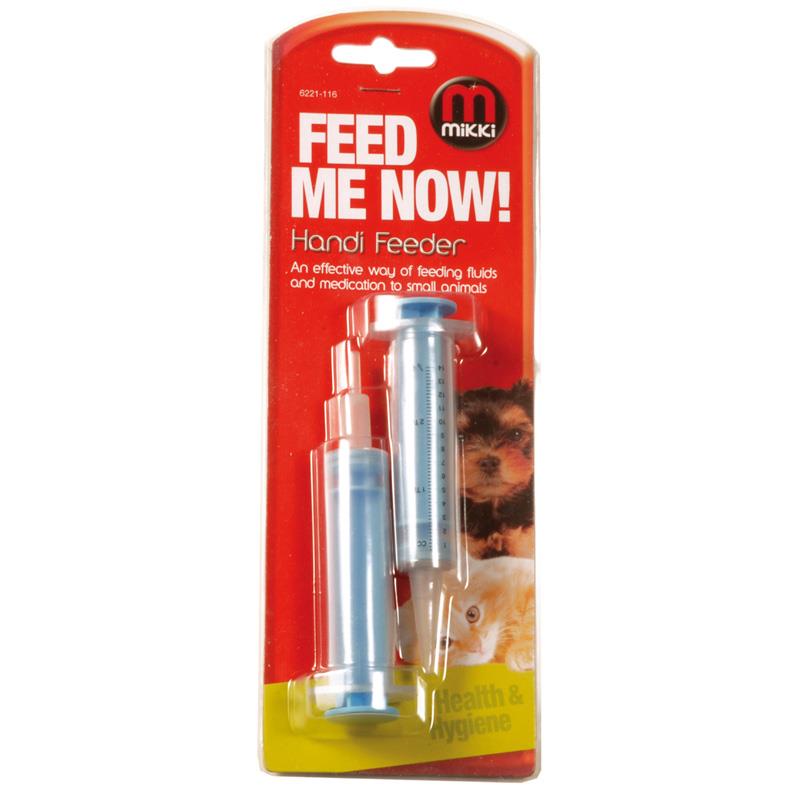 Ročni hranilnik za male živali  2x14 ml