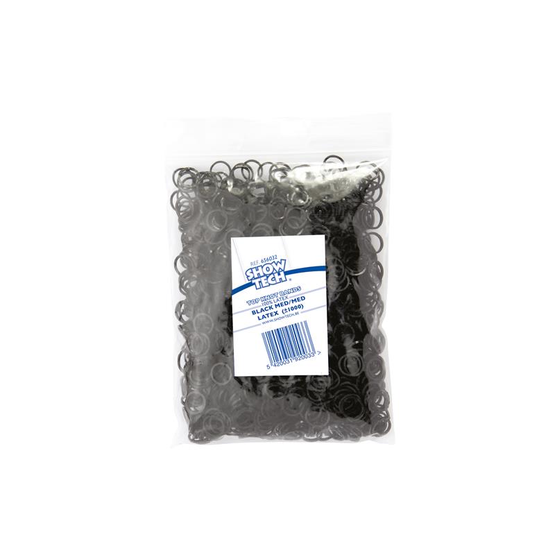 Show Tech Lateks gumice Črne barve 8 mm, 1000/1