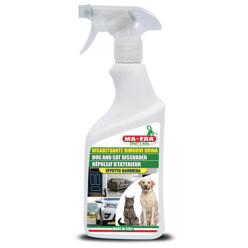 Repelent proti uriniranju in odstranjevalec ter nevtralizator urina  Ma-Fra Pet Line 500 ml