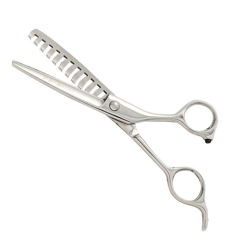 Iv San Bernard Škarje Collection 11 širokih zob za redčenje - za levičarje