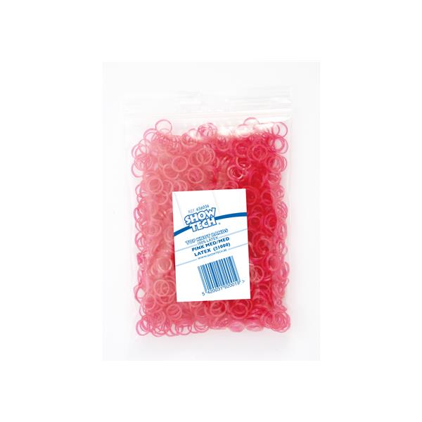 Show Tech Lateks gumice Pink barve 8 mm, 1000/1