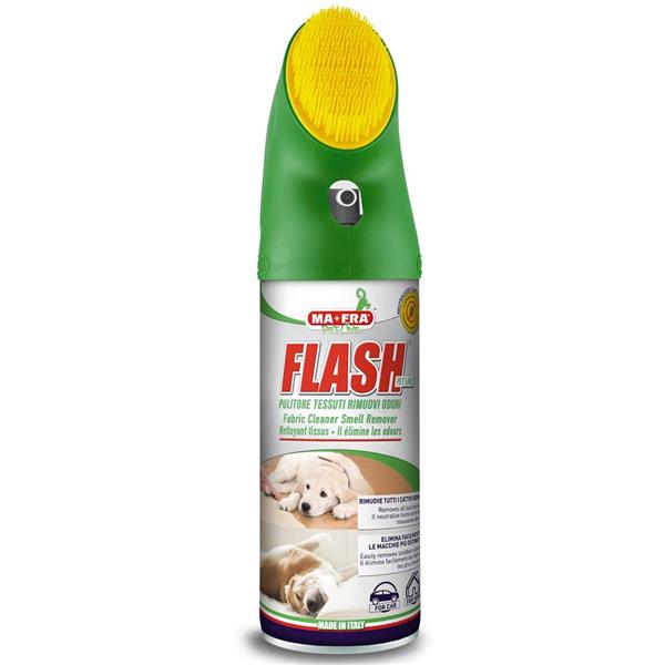 Čistilo Flash Pet Sprej suha pena za tkanine Ma-Fra Pet Line 400 ml