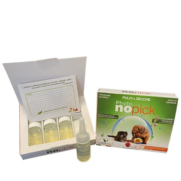 Union BIO Phyto NoPic Naravna zaščita pred bolhami in klopi 32 ml, 4 kosi ( 4x 8 ml )