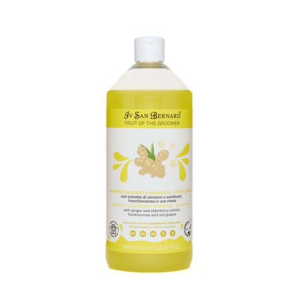 Iv San Bernard Šampon GINGER & ELDERBERRY (Ingver In Bezeg)