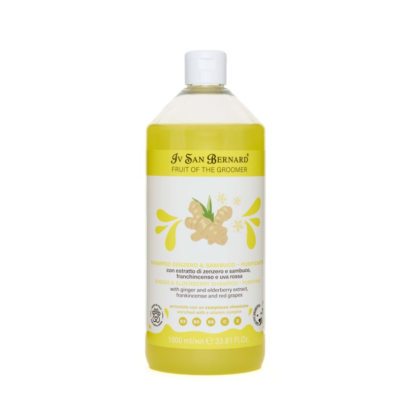 Iv San Bernard Šampon GINGER & ELDERBERRY (Ingver In Bezeg)