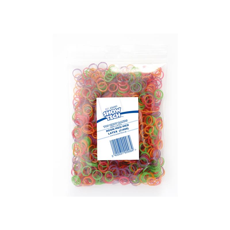 Show Tech Lateks gumice Neon mix barve 8 mm, 1000/1