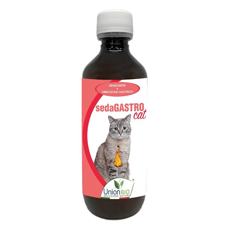 Union BIO SedaGastro Cat tekočina za pomiritev razdraženega želodca 200 ml