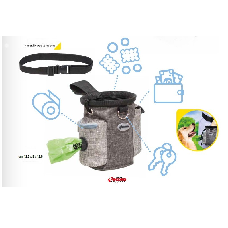 RF Torbica za poslastice poslastice s remenom + 2 džepa, 3v1