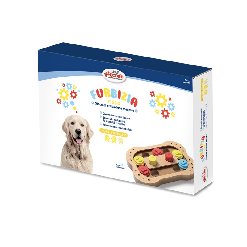 RF Furbizia Interaktivna miselna igrača za pse Kostka Level 2