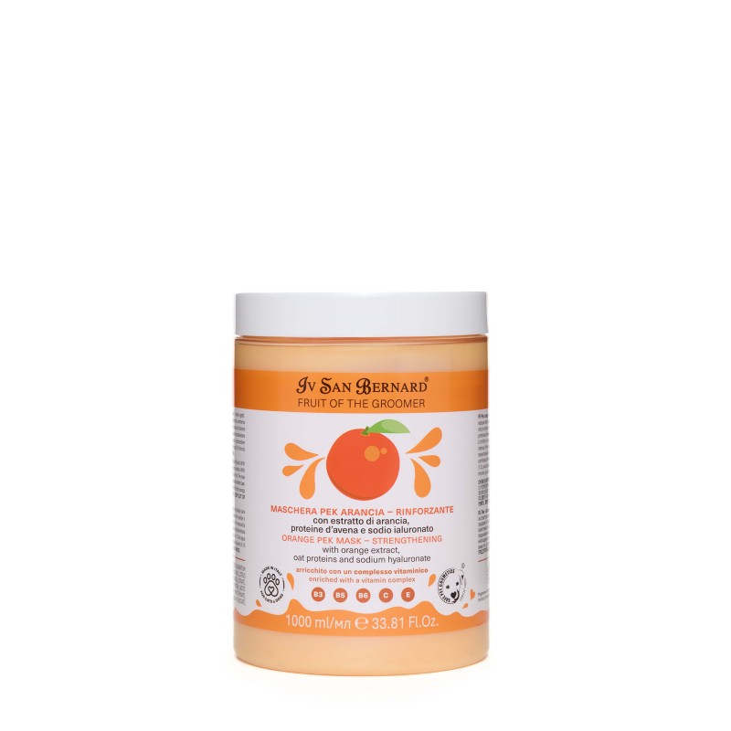 Iv San Bernard Pek Maska ORANGE (Pomaranča)