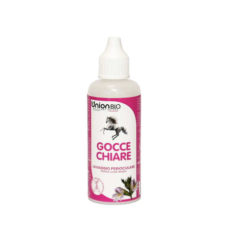 Union BIO Gocce Chiare za higieno očesnega predela konj 40 ml