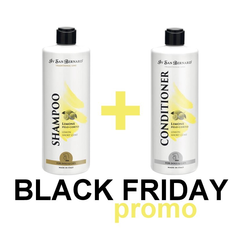 PROMO Paket Iv San Bernard Šampon 500 ml in Balzam 500 ml Lemon (Limona)