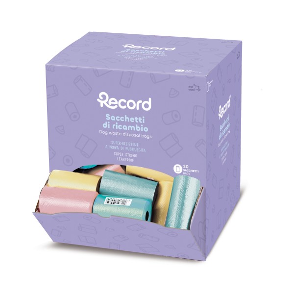 RF Vrečke za pasje iztrebke, rola po 20 vrečk (27,5 x 30 cm)