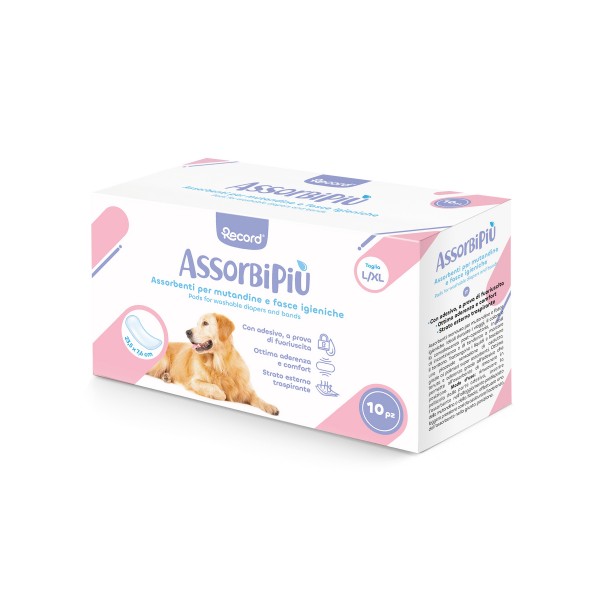 RF Higienski vložki za zaščitne higienske hlačke in trakove L/XL 23,5x7,6cm 10/1