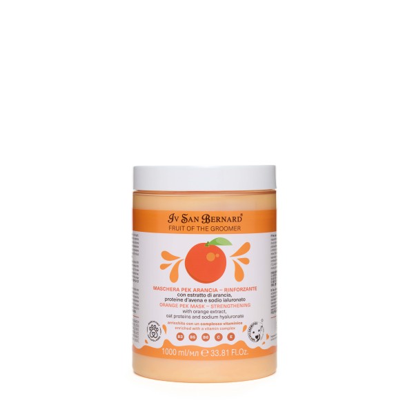 Iv San Bernard Pek Maska ORANGE (Pomaranča)