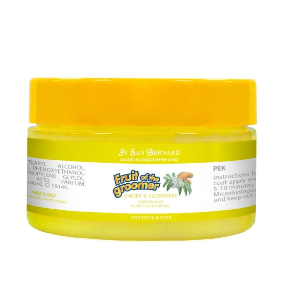 Iv San Bernard Pek Maska Ginger & Elderberry (Ingver In Bezeg)
