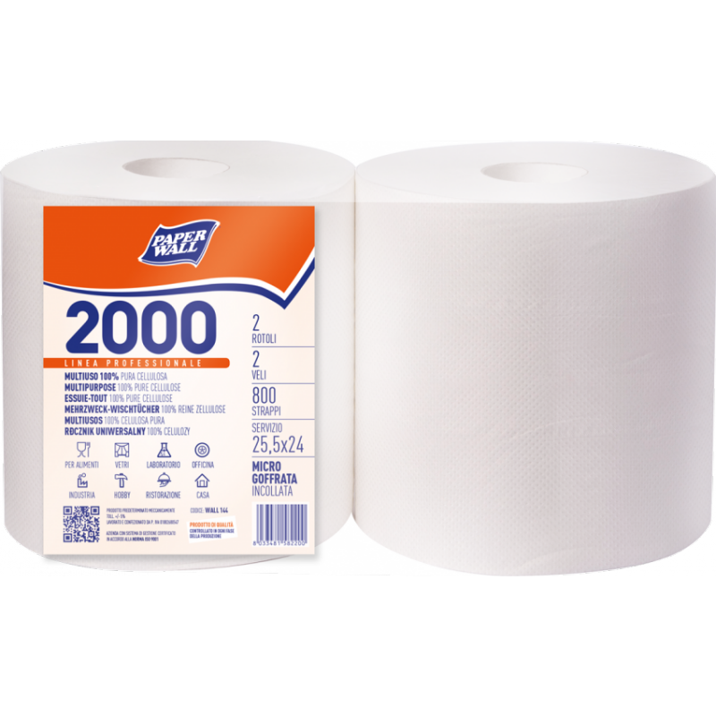 Industrijske papirnate brisače WP 2000 Professional (2/1)