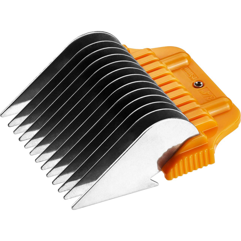 Heiniger Distančniki Wide Stainless steel Snap on Comb 10 v setu (3-38 mm)