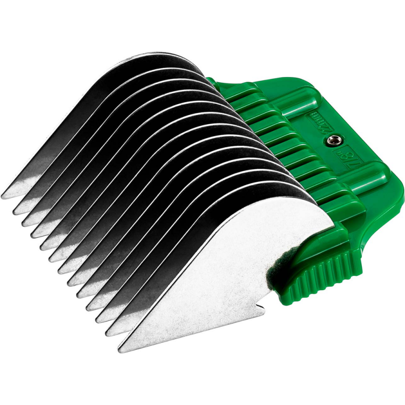 Heiniger Distančniki Wide Stainless steel Snap on Comb 10 v setu (3-38 mm)